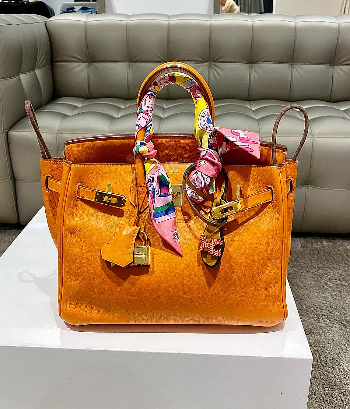 HermèsBirkinOrange